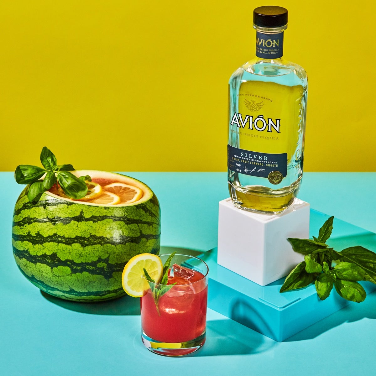 Watermelon Basil Punch Avión